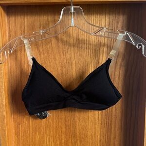 Eurotard padded convertible Bra - CHILD Black undergarment